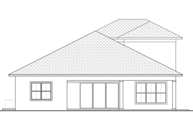Contemporary House Plan #5565-00116 Elevation Photo