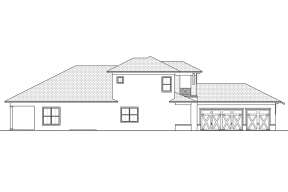 Contemporary House Plan #5565-00116 Elevation Photo