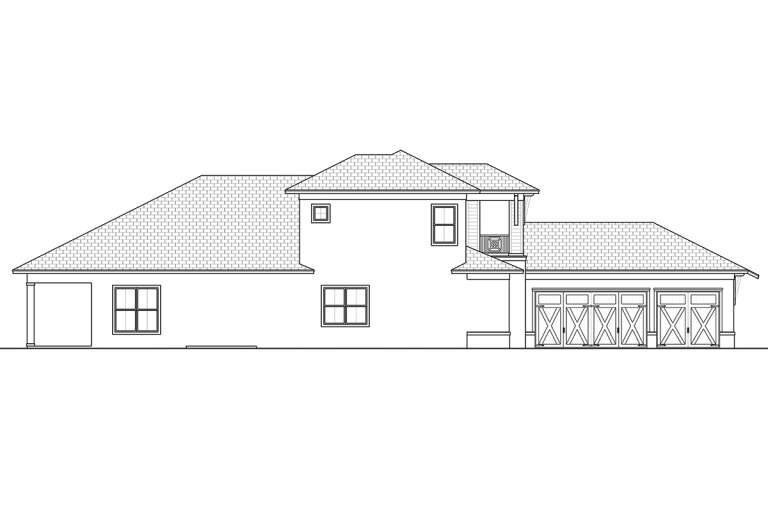 Contemporary House Plan #5565-00116 Elevation Photo