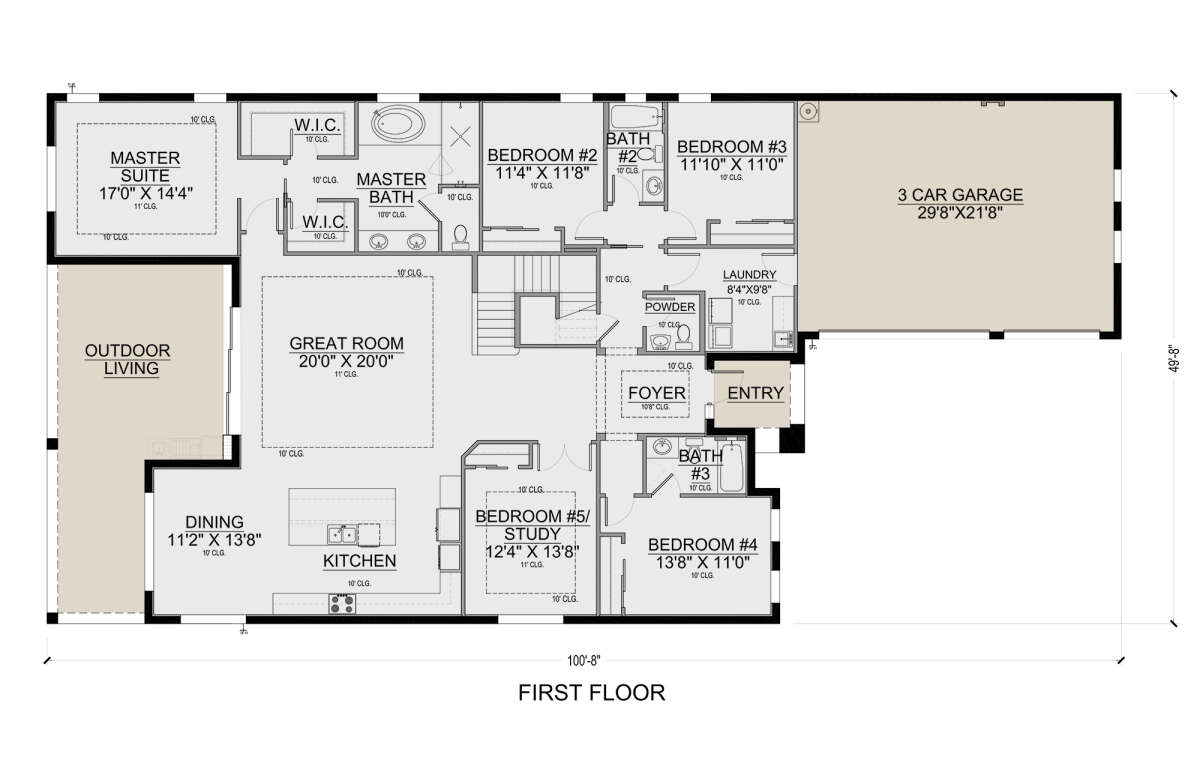 Main Floor for House Plan #5565-00116