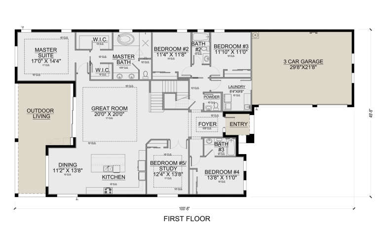House Plan House Plan #26205 Drawing 1