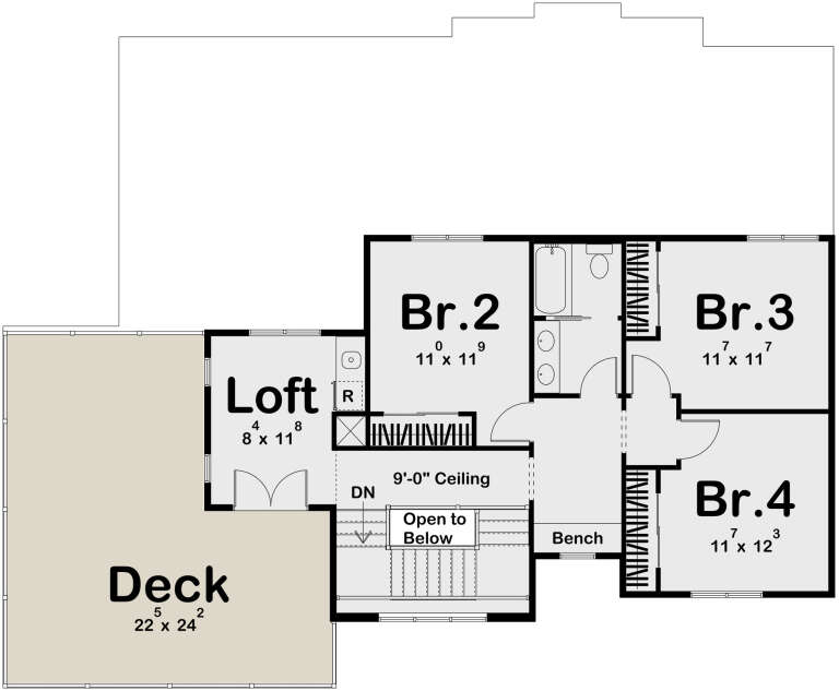 House Plan House Plan #26206 Drawing 2