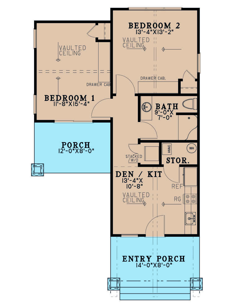 House Plan House Plan #26207 Drawing 1
