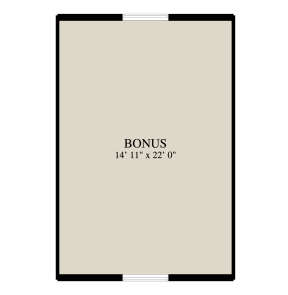 Bonus Room for House Plan #2802-00103