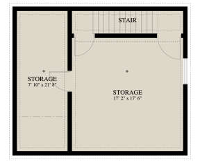 Basement for House Plan #2802-00103