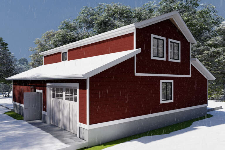 Barn House Plan #2802-00104 Elevation Photo