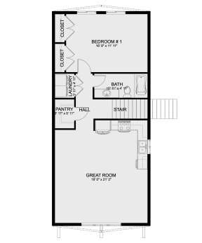 Second Floor for House Plan #2802-00104