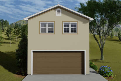 1 Bed, 1 Bath, 643 Square Foot House Plan - #2802-00105