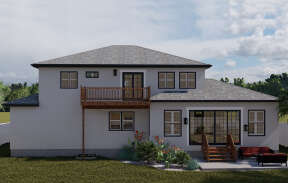 Modern Farmhouse House Plan #2802-00106 Elevation Photo