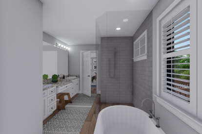 Modern Farmhouse House Plan #2802-00106 Additional Photo