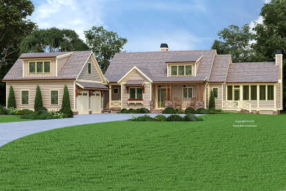 3 Bed, 4 Bath, 3478 Square Foot House Plan - #8594-00461