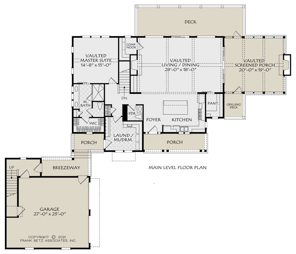 Main Floor for House Plan #8594-00461
