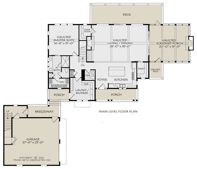 House Plan House Plan #26213 Drawing 1