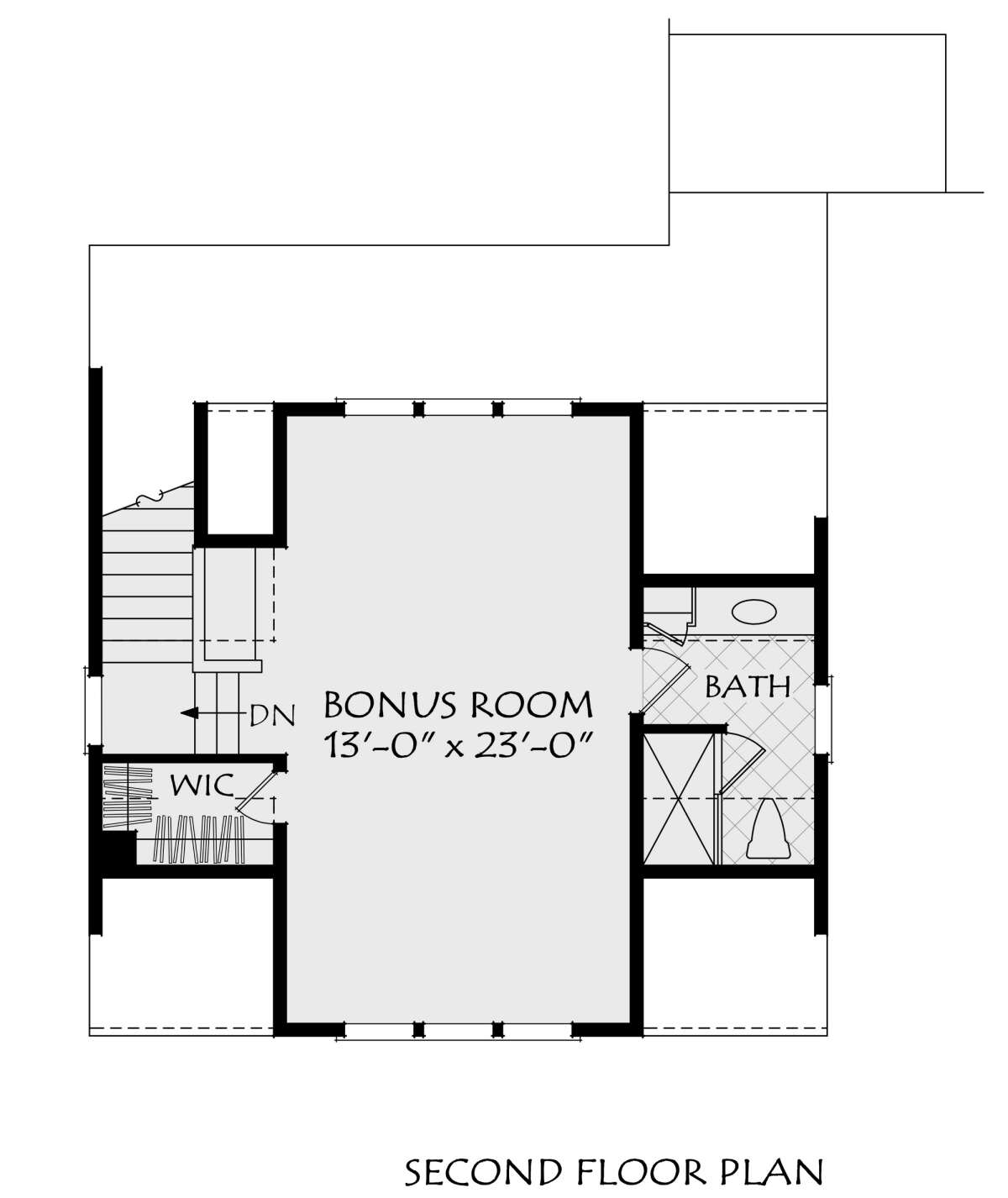 Bonus Room for House Plan #8594-00461
