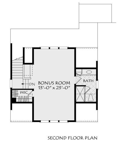 Bonus Room for House Plan #8594-00461