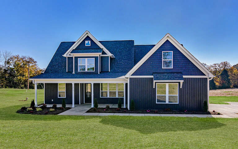 Modern Farmhouse House Plan #8594-00462 Build Photo
