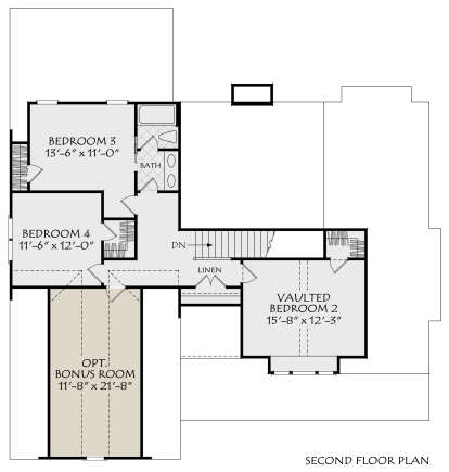 Second Floor for House Plan #8594-00462