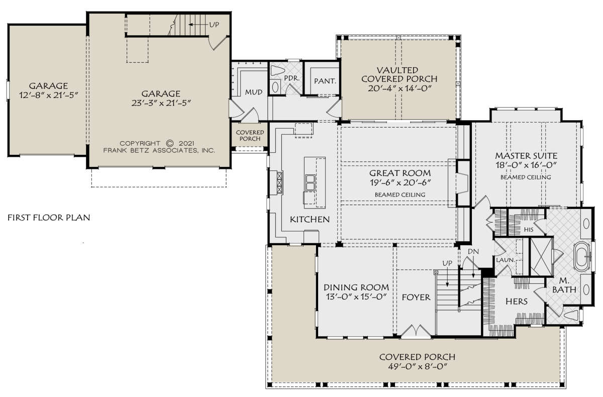 Main Floor for House Plan #8594-00464