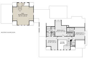 Second Floor for House Plan #8594-00464