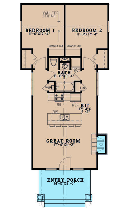 Main Floor for House Plan #8318-00228