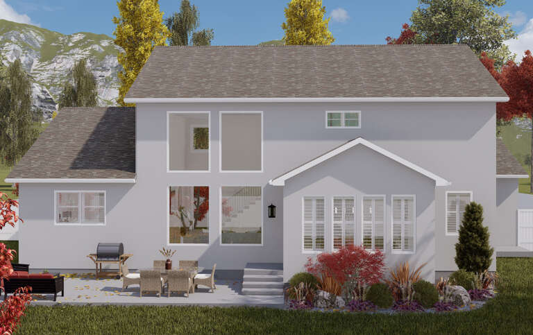Craftsman House Plan #2802-00107 Elevation Photo