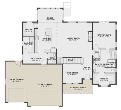 Main Floor for House Plan #2802-00107
