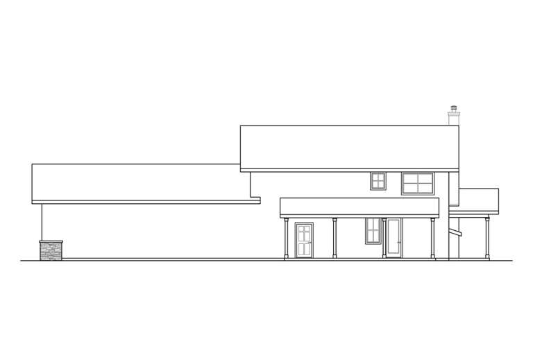 Barn House Plan #035-00963 Elevation Photo