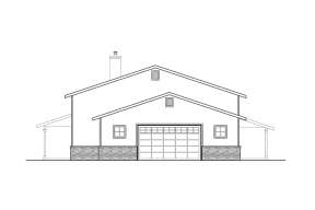 Barn House Plan #035-00963 Elevation Photo