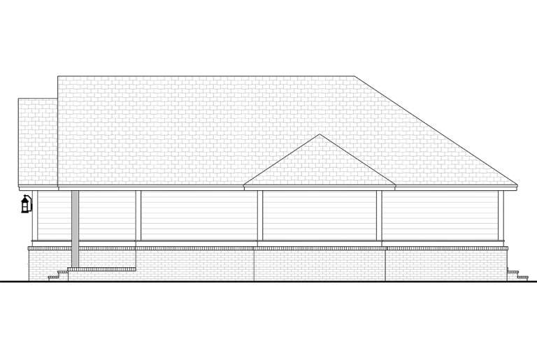 Modern Farmhouse House Plan #041-00264 Elevation Photo