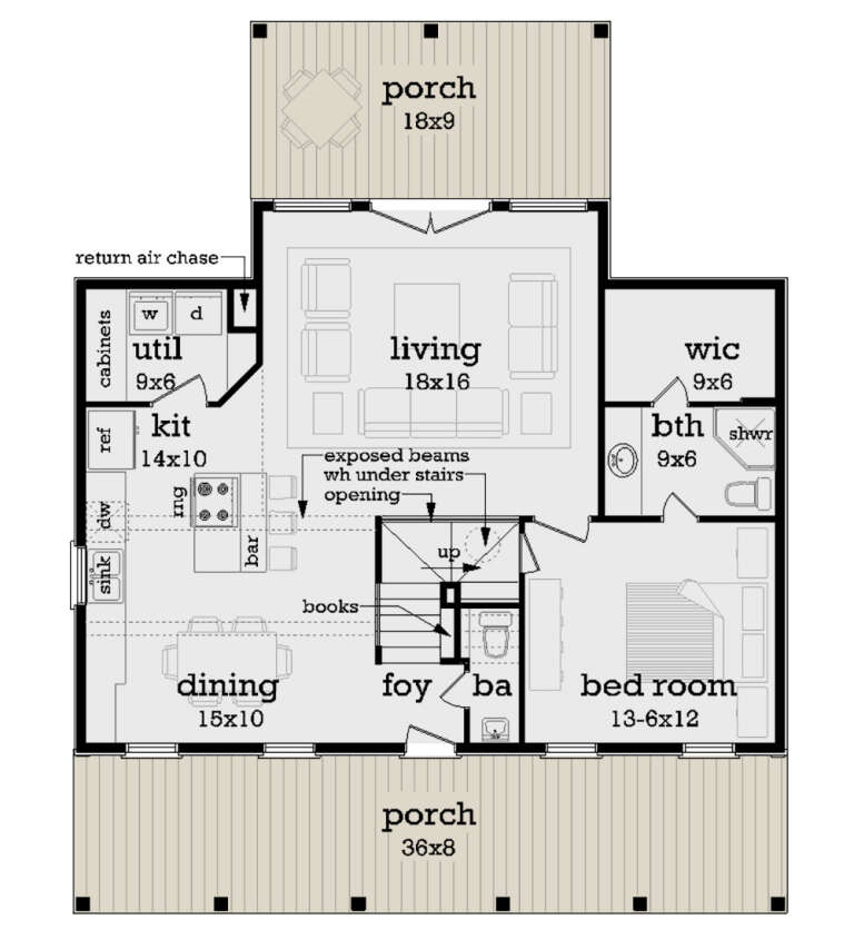 House Plan House Plan #26224 Drawing 1