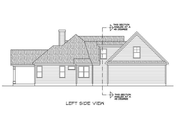 Craftsman House Plan #6082-00192 Elevation Photo
