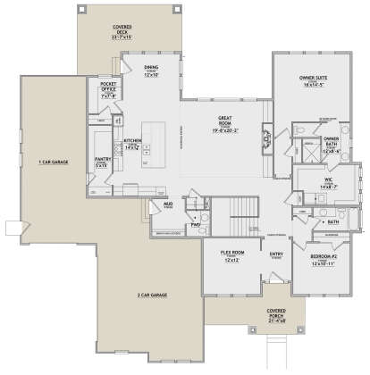 Main Floor for House Plan #8768-00020