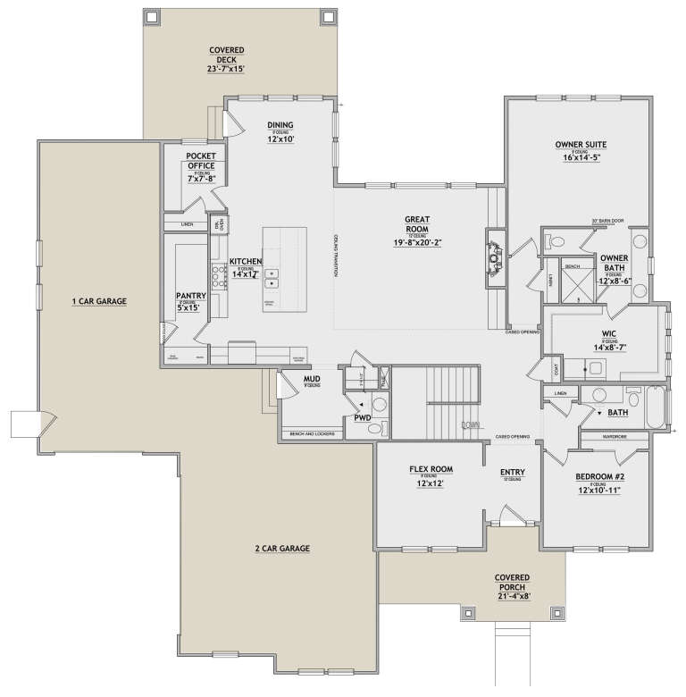 House Plan House Plan #26226 Drawing 1