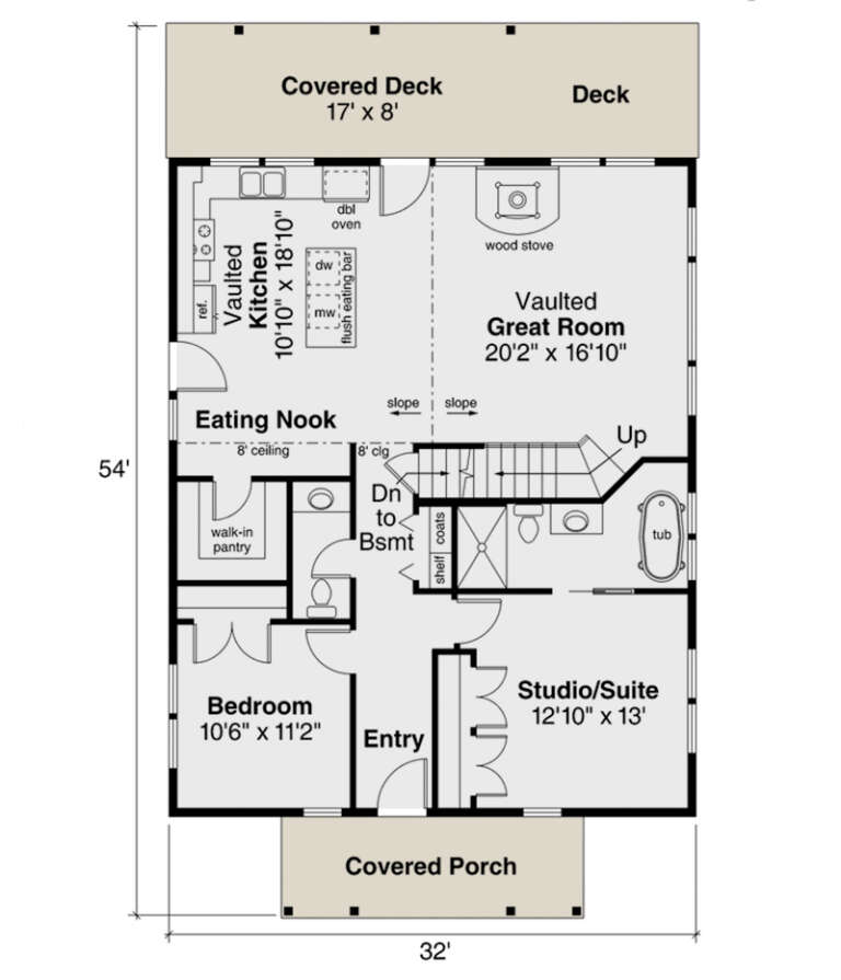 House Plan House Plan #26227 Drawing 1