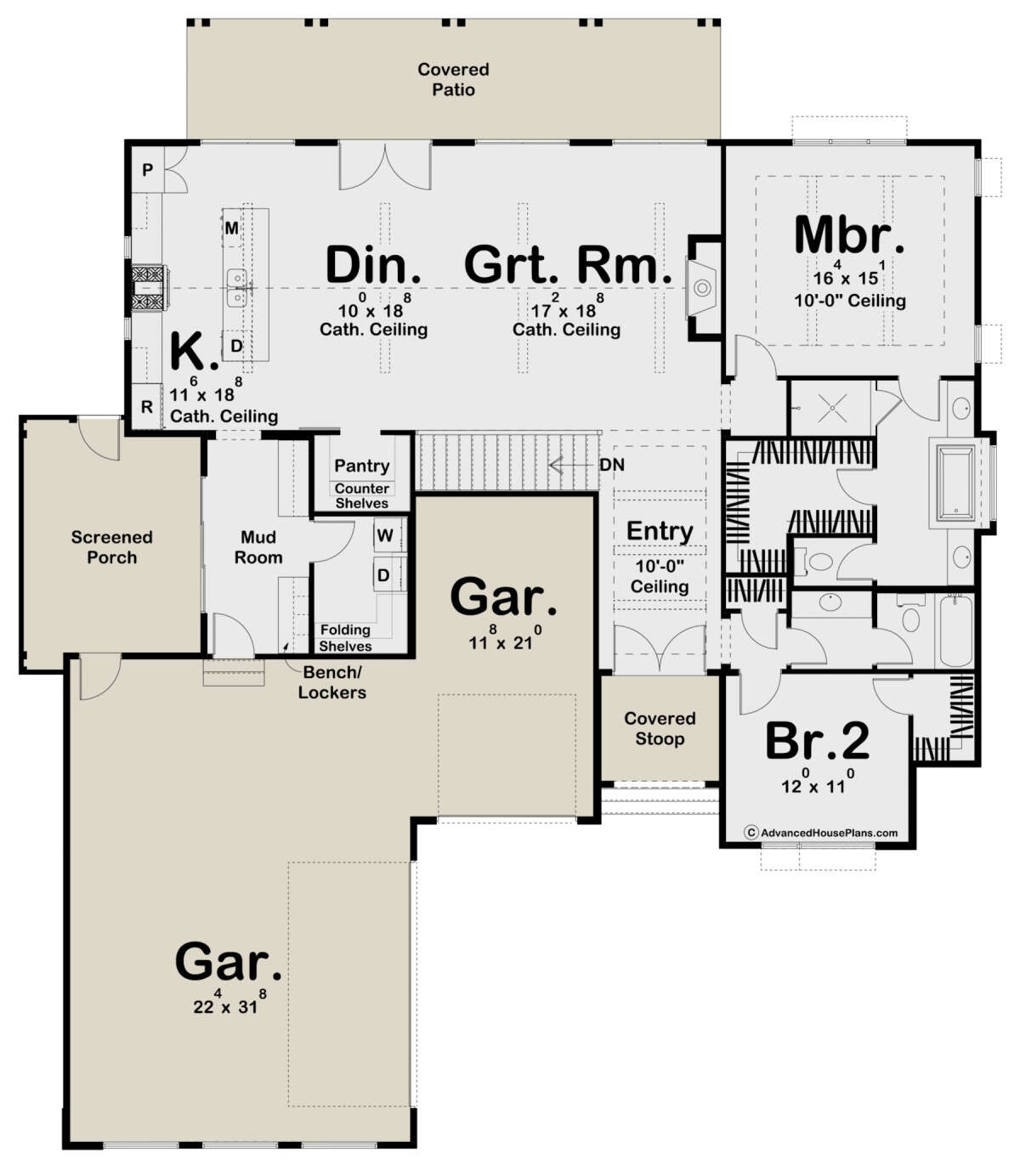 Main Floor for House Plan #963-00618