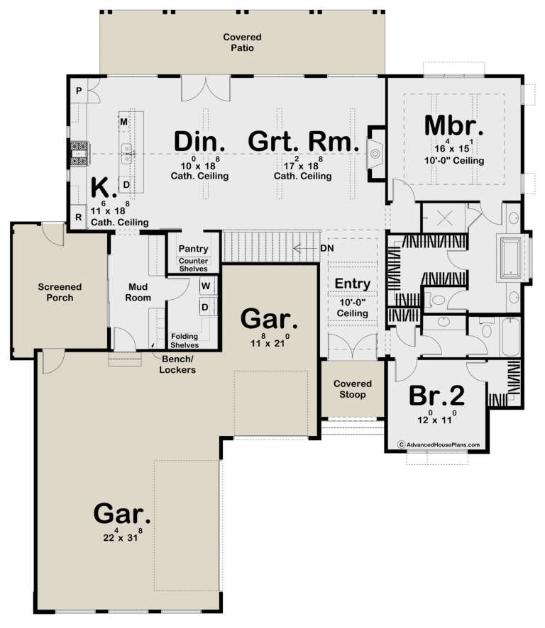 House Plan House Plan #26229 Drawing 1