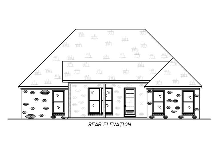 Traditional House Plan #9279-00045 Elevation Photo