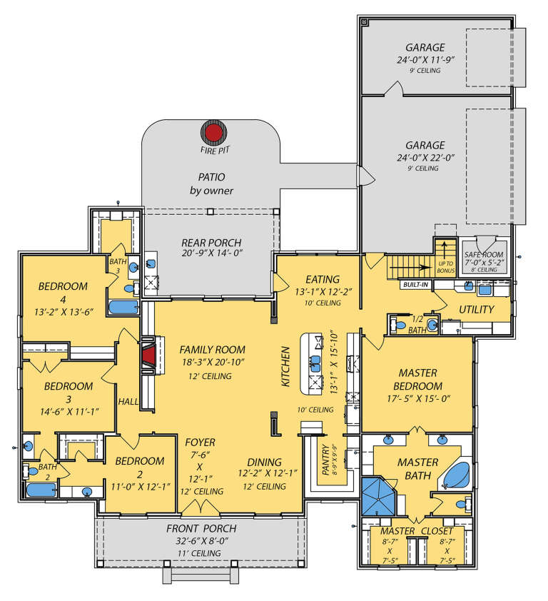 House Plan House Plan #26231 Drawing 1