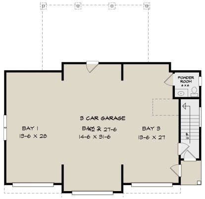 House Plan House Plan #26233 Drawing 1