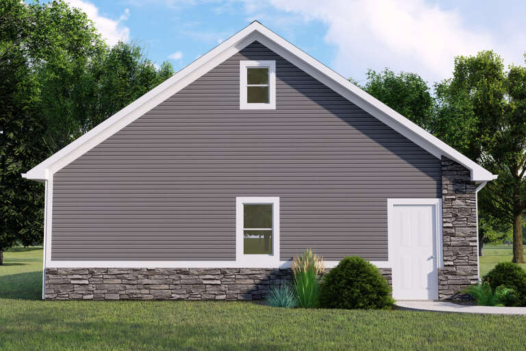 Modern Farmhouse House Plan #5032-00142 Elevation Photo