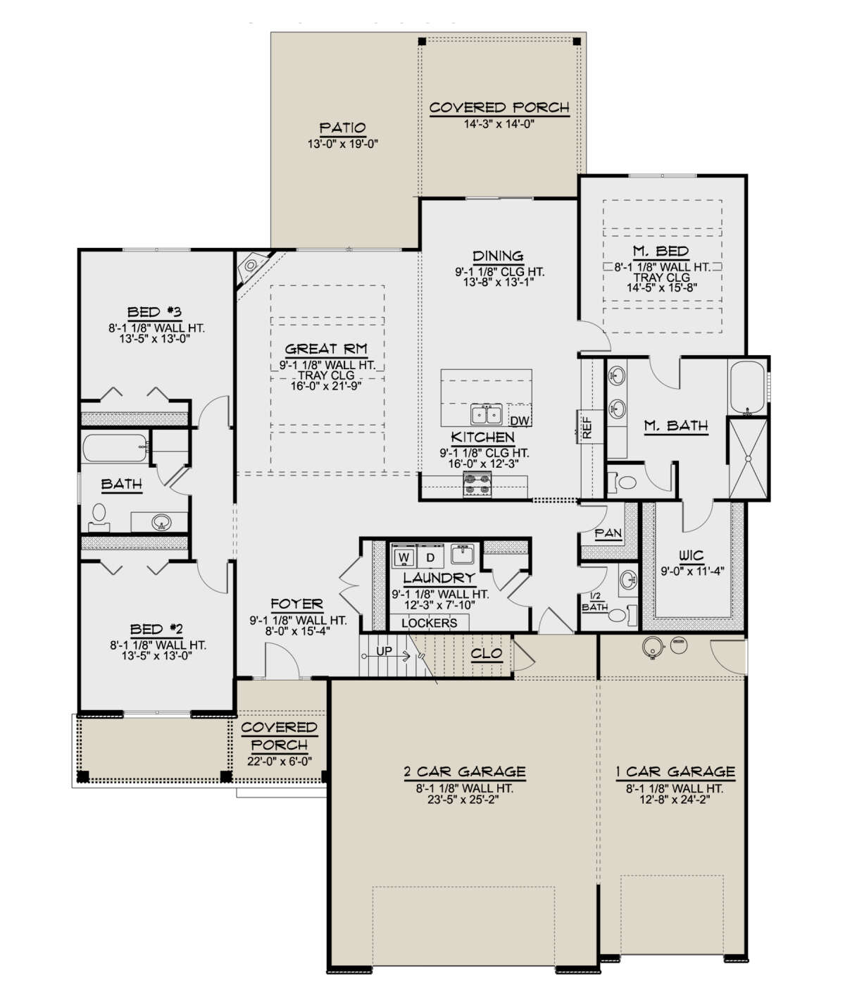Main Floor for House Plan #5032-00143