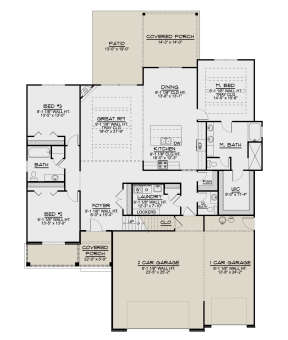 Main Floor for House Plan #5032-00143