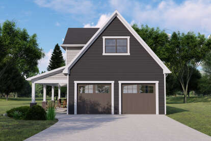 0 Bed, 1 Bath, 0 Square Foot House Plan - #5032-00144