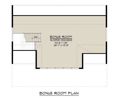 Second Floor for House Plan #5032-00144
