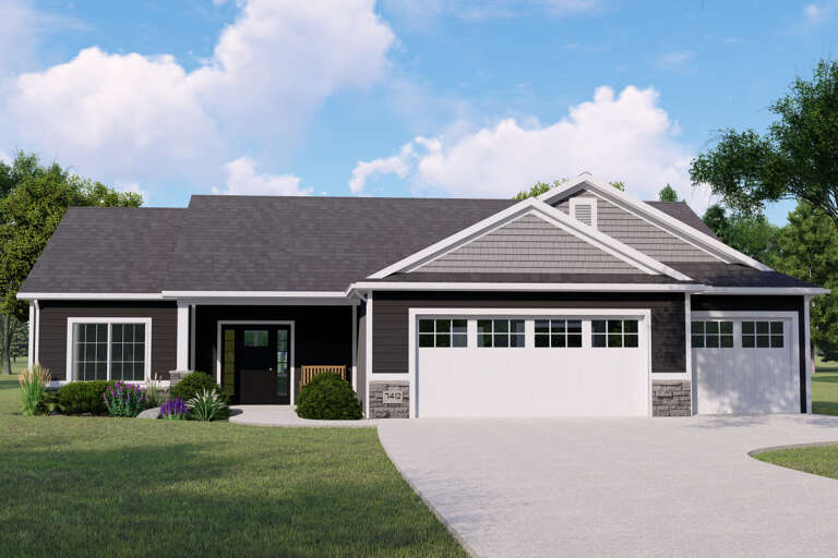 House Plan House Plan #26238 Front Elevation