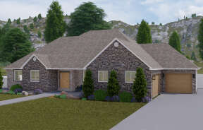Traditional House Plan #2802-00109 Elevation Photo