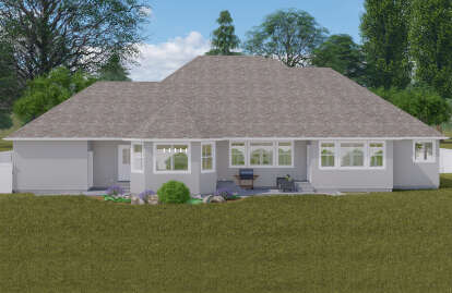 Traditional House Plan #2802-00109 Elevation Photo