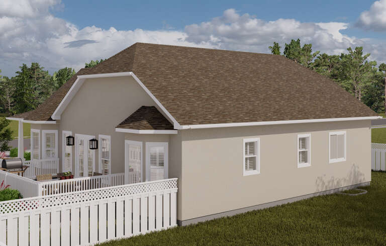 Cottage House Plan #2802-00110 Elevation Photo
