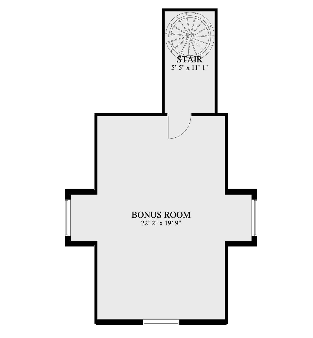 Bonus Room for House Plan #2802-00110