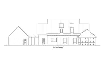 Modern Farmhouse House Plan #9279-00048 Elevation Photo